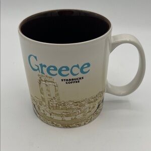 Starbucks Greece Global Icon Collectors Series 16oz Mug 2016